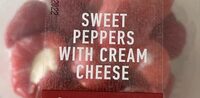 Sweet peppers with cream cheese