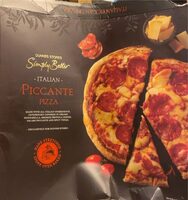 Italian piccante pizza