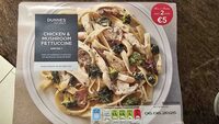 Chicken & Mushroom Fettuccine