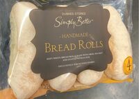 Handmade bread rolls