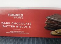 Dark Chocolate Butter Biscuits