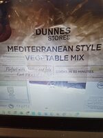 Mediterranean mixed vegetables