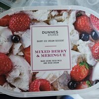 Mixed Berry & Meringue Ice Cream