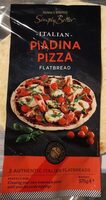 Italian piadina pizza flatbread