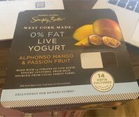 Alphonso mango & passion fruit yogurt