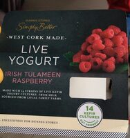 Live Yogurt Irish Raspberry