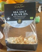 Italian sea salt & olive oil pizza croccantina