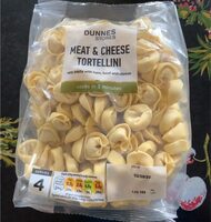 Meat and cheese tortellini