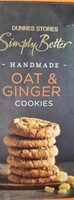 Oat and Ginger cookies