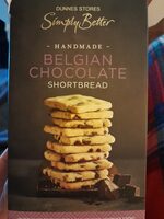 All Butter Belgian Chocolate Chip Shortbread Biscuits