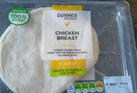 Chicken breast slices