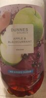 Apple and blackcurrant squash