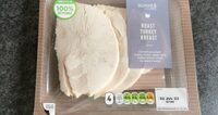 Roast turkey slices