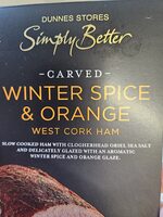 Winter spice and orange ham