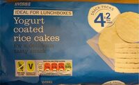 Yogurt Coated rice cakes