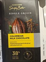 Simply Better Colombian Milk Chocolate
