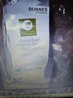 2 irish Beef strip loin steaks