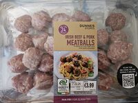 Irish Beef and pork Meatballs