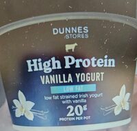 High Protein Vanilla Yogurt