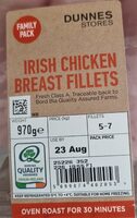 Irish Chicken Breast Fillets