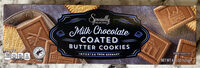 Milk Chocolate Coated Butter Cookies