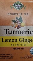 Ginger Tumeric Lemon Tea