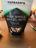 Raw whole brazil nuts