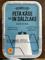 Feta Käse In Salzlake