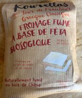Organic smoked feta