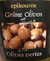 Olives vertes à l'ail