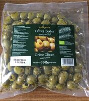 Olives vertes dénoyautées