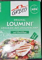 Loumini Grillkäse Mit Basilikum