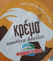 Κρέμα σοκολάτα βανίλια