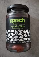 Organic olives kalamon variety