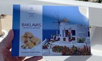 Baklavas with mix nuts and honey