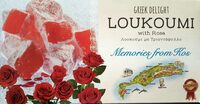 Loukoumi with rose