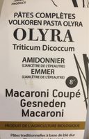 Pates completes - Amidonnier (l'ancetre de l'epautre)