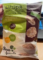 Chips de riz au quinoa et chia