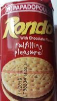 Rondo with chocolate flavour