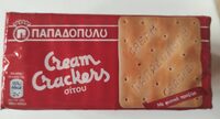 Cream crackers