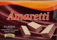 Gaufrettes au chocolat Amaretti