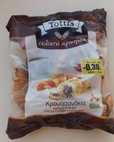 Cocoa cream croissants