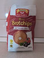 Mini Brotchips Mit Tomate-Olive