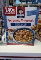 Quaker ξηροί καρποί δημητριακά