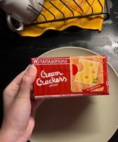 Cream crackers