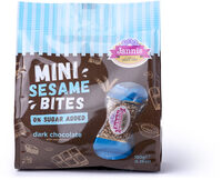 Mini sesame bars with dark chocolate Jannis