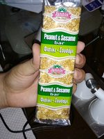 Peanut and sesame bar