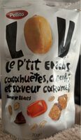 Le P'tit encas cacahuetes, chocolat et saveur caramel