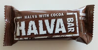 Halva bar cocoa