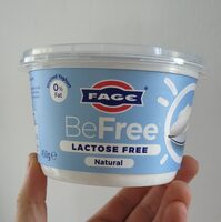 BeFree lactose-free 0% fat Greek Yoghurt